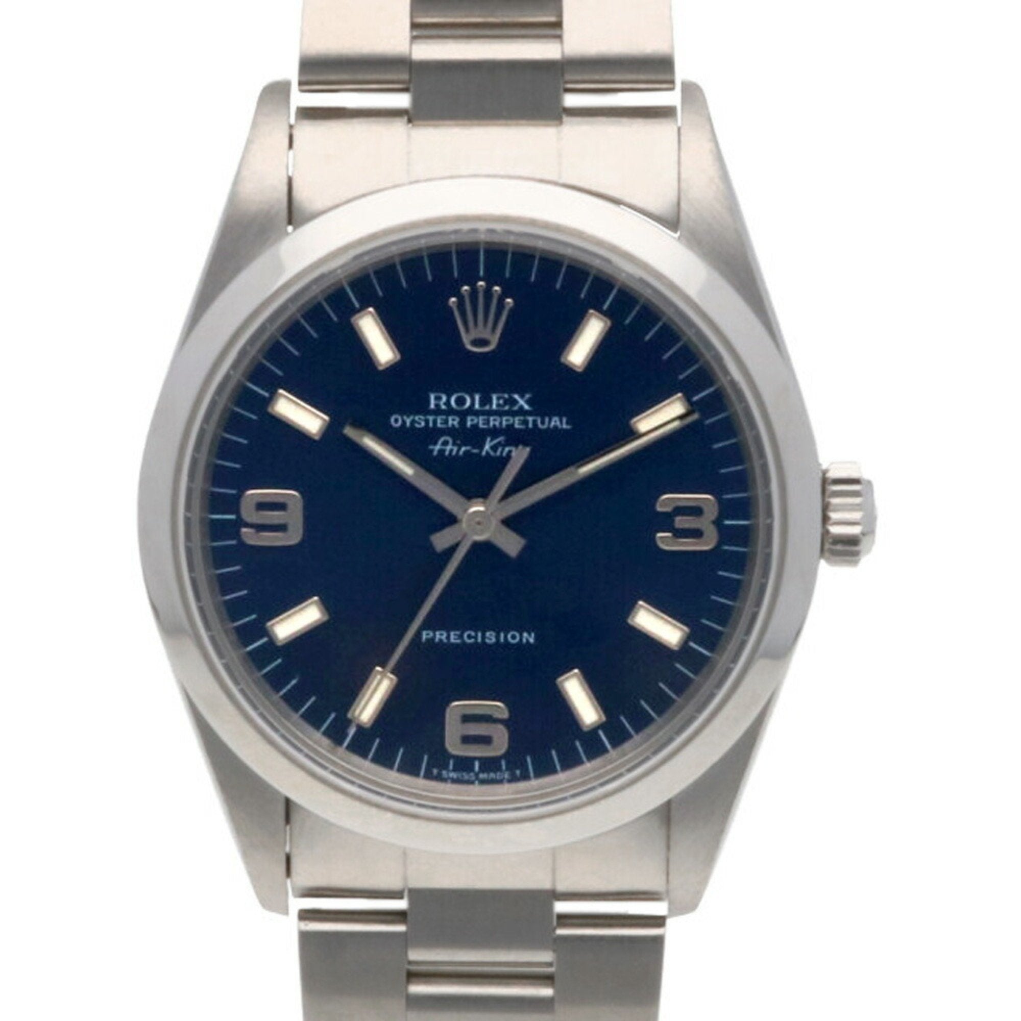 Rolex Air King Oyster Perpetual Watch SS 14000 Men's