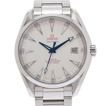 OMEGA Seamaster Aqua Terra Captain's Watch 231.10.42.21.02.002 Men's SS Automatic Winding Silver Dial