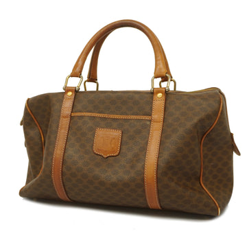 CELINEAuth  Macadam handbag Women's PVC Handbag Brown