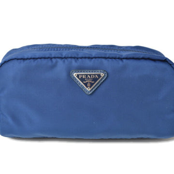 PRADA pouch  TESSUTO nylon BLUETTE blue 1NA350