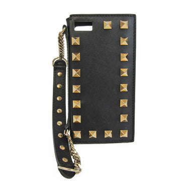 VALENTINO GARAVANI Garavani Leather Phone Bumper For IPhone 5 Black Rockstud iPhone Case GWP00224