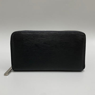 LOUIS VUITTON Zippy Organizer Epi Leather Genuine Long Wallet Noir Black 99805