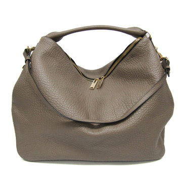 BURBERRY 3856222 Women's Leather Shoulder Bag,Tote Bag Grayish