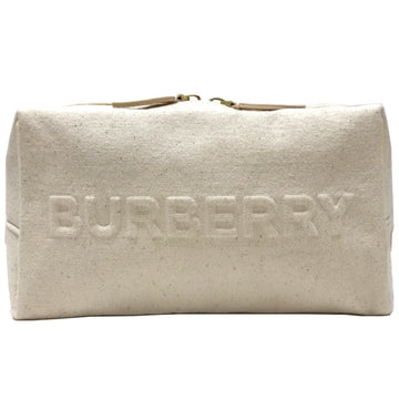 BURBERRY Canvas Cosmetic Bag Women's Men's