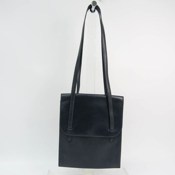 HERMES Women's Leather Tote Bag Navy