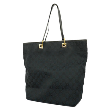 GUCCIAuth  GG Canvas 002 1098 Women's Tote Bag Black