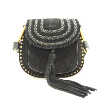 CHLOE  3S1219 H68 001 Hudson Saxoporte Shoulder Bag Black Ladies