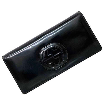 Neo vintage leather wallet Gucci Black in Leather - 40147346