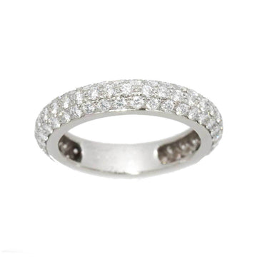 Cartier #48 ring full pave diamond Pt platinum Diamond Ring