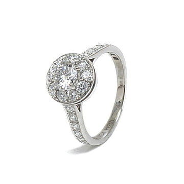VAN CLEEF & ARPELS Icone Diamond Ring Pt950 D050ct E/VVS2/EX #47
