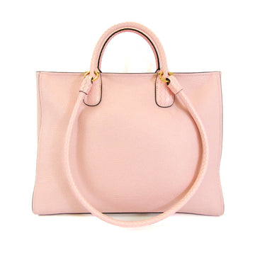 SALVATORE FERRAGAMO Gancini AU-21 0914 Women's Leather Handbag,Shoulder Bag Light Pink