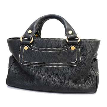 CELINEAuth  Boogie Bag Women's Leather Handbag Black