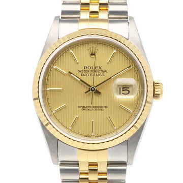 Rolex Datejust Oyster Perpetual Watch Stainless Steel 16233 Men's