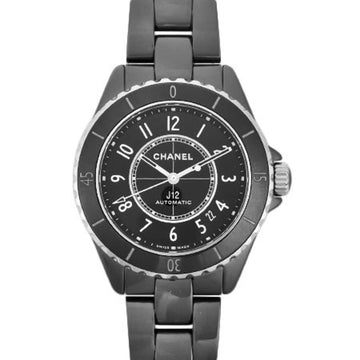 Chanel J12 Black Ceramic Back Skelton Men's Automatic Watch Dial H5697