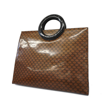 CELINEAuth  Macadam Handbag Women's Vinyl Handbag Black,Brown
