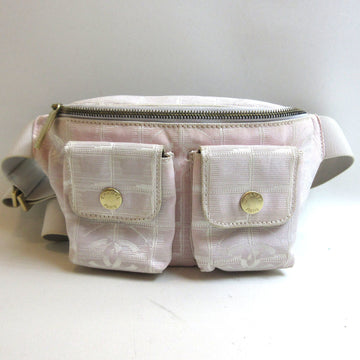 CHANEL Bag Waist Pouch Body New Line Pink