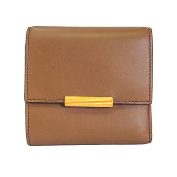 BOTTEGA VENETA 578752 Women's Leather Wallet [tri-fold] Brown