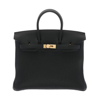 HERMES Birkin 25 Black B Engraved [around 2023] Ladies Togo Handbag