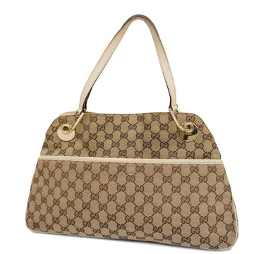 GUCCIAuth  GG Canvas Handbag 121023 Women's Handbag Beige,Ivory