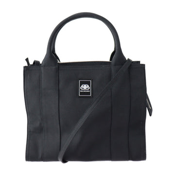 BALENCIAGA trade S handbag 620884 canvas black 2WAY