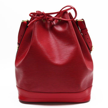 LOUIS VUITTON Shoulder Bag Epi Noe Castilian Red M59007