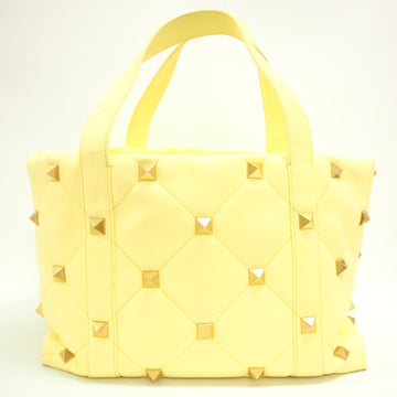 VALENTINO/ Roman Studs Tote Bag Yellow Women's