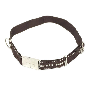 HERMES choker necklace bracelet bow tie H ribbon