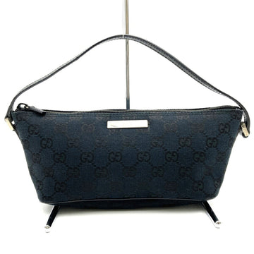 GUCCI GG pattern handbag accessory pouch mini bag black ladies fashion 039 1108 USED