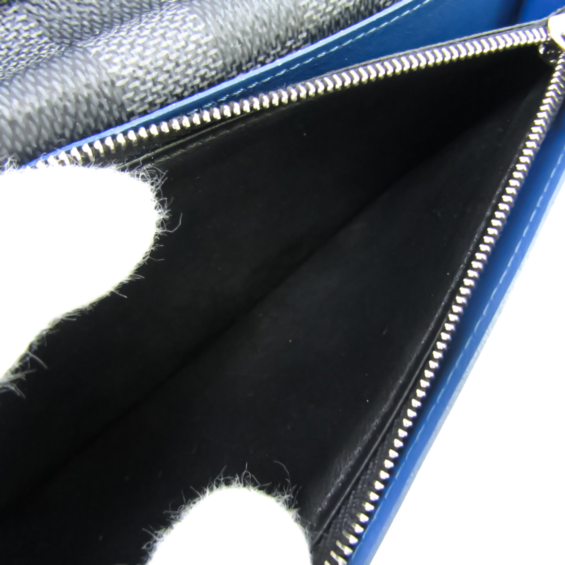 Pre-Owned Louis Vuitton Damier Graphite Brazza Wallet N63266 Neptune Men's  Damier Graphite Long Wallet (bi-fold) Blue (Good) 