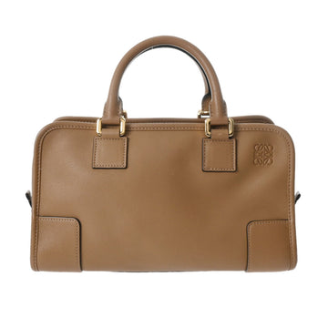 LOEWE Amazona 28 Brown Beige 352.30.NO3 Women's Leather Handbag