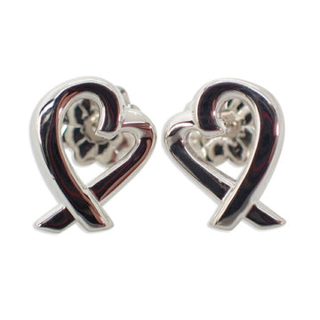TIFFANY/  925 loving heart earrings