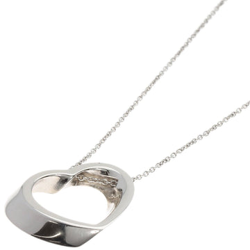 TIFFANY Heart Necklace Silver Women's &Co.