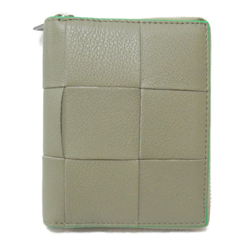 BOTTEGA VENETA wallet Gray Taupe/parakey leather 708614V1Q73 1528