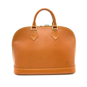 LOUIS VUITTON Bag Alma Zipang Gold Brown Handbag Boston Ladies Epi Leather M52148 LOUISVUITTON