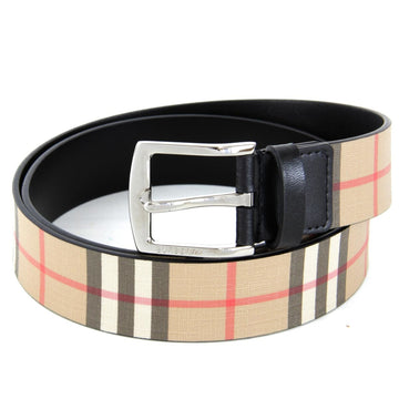 BURBERRY Archive Belt Leather Beige