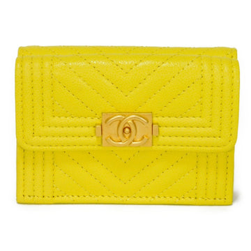 Chanel Caramel Quilted Lambskin 19 Zip Around Card Holder Wallet Gold Hardware, 2022 (Like New), Brown Womens Handbag