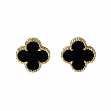 VAN CLEEF & ARPELS Vintage Alhambra Earrings/Earrings K18YG Yellow Gold