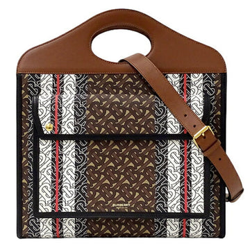 BURBERRY bag Lady's handbag shoulder 2way monogram brown