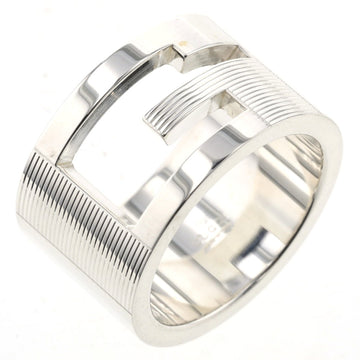 Gucci Ring / Branded G Width approx. 12mm Silver 925 No. 9 Ladies GUCCI