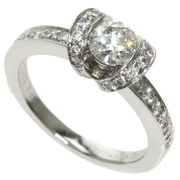 TIFFANY Ribbon Ring Diamond / Platinum PT950 Ladies  & Co.