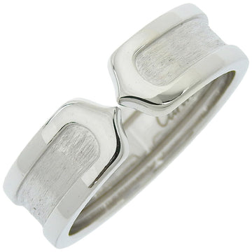 CARTIER C2 Ring #57 K18 White Gold BF4447 Approx. 8.0g Women's I220823076