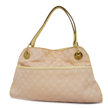 GUCCIAuth  GG Canvas Handbag 121023 Women's Handbag Ivory,Pink