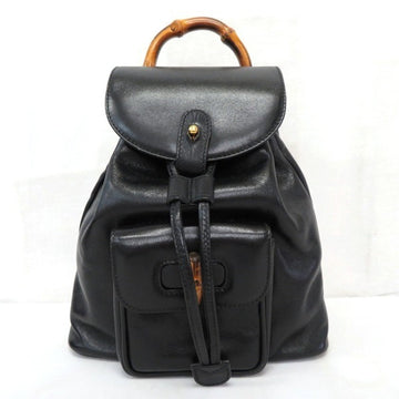 Gucci bamboo leather mini rucksack 003.3444.0030 bag ladies