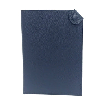 HERMES Tarmac PM Passport Case Epson Navy Blue D Engraved 2019 aq5278