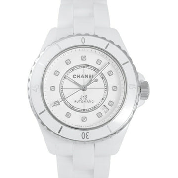 CHANEL J12 Caliber 12.1 38MM H5705 White Dial Watch Men's