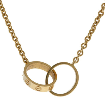 CARTIER baby love necklace 18K K18 yellow gold unisex