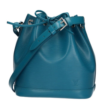 Louis Vuitton Noe BB Epi Shoulder Bag Cyan Ladies