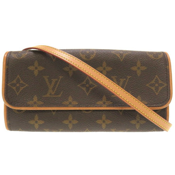Louis Vuitton Monogram Pochette Twin PM M51854 Shoulder Bag