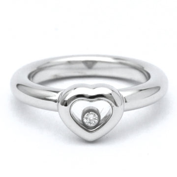 CHOPARD Happy Diamond Heart 82/2889-20 White Gold [18K] Fashion Diamond Band Ring Silver