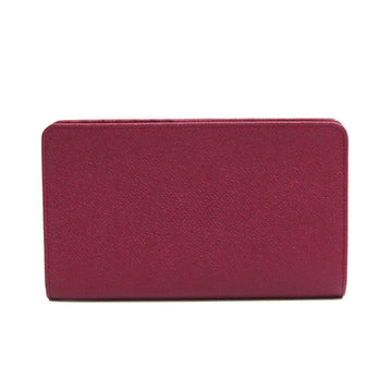 BVLGARI  281715 Women's Leather Phone Wallet Purple,Red Color